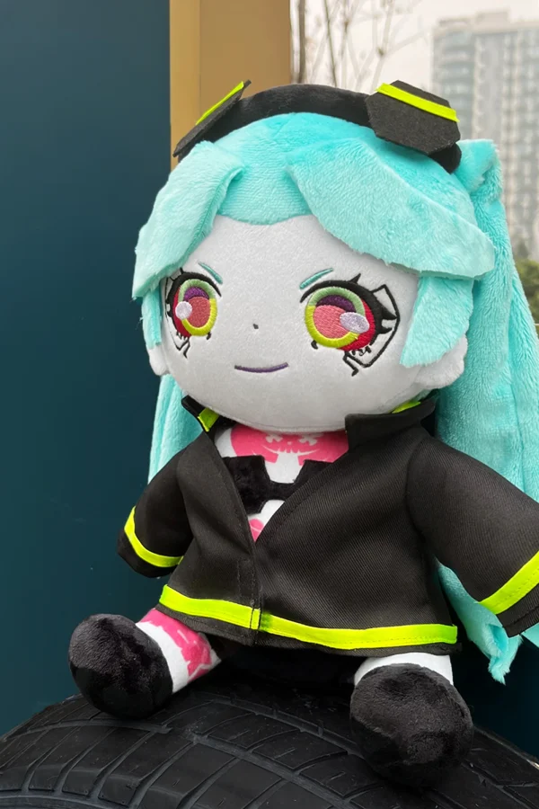 New Cyberpunk 2077 Edgerunners Game Rebecca Anime Figure Plush Cute Pillows Peripherals Soft Figure Birthday Gift Toys Game Kids - Image 5