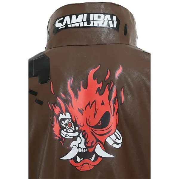 Unisex Men Coplay Costume Leather Jacket halloween costumes - Image 4