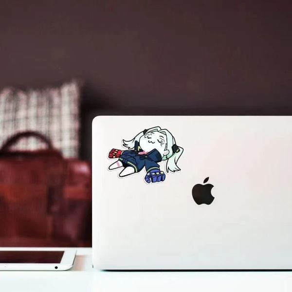 Cyberpunk Edgerunner Rebecca stickers-sleeping rebecca-Cute decal