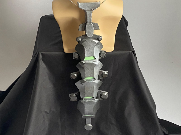 Cyberpunk Edgerunner David Martinez Sandevistan, Cosplay Collector's Piece Back Spine Prop