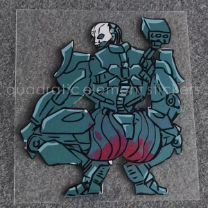 Cyberpunk 2077 Edgerunners Sticker Adam Smasher