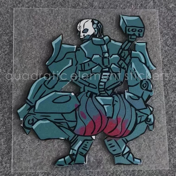 Cyberpunk 2077 Edgerunners Sticker Adam Smasher