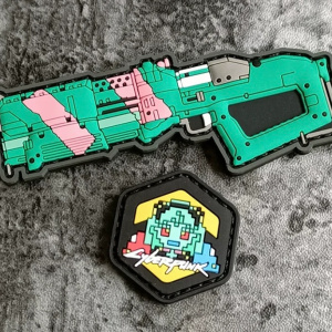 Cyberpunk Rebecca Velcro Patch Tactical Patch(Velcro Only)