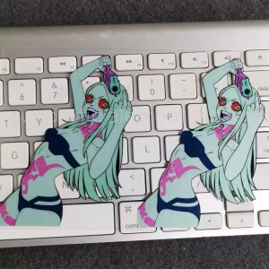 Edgerunners Cyberpunk 2077 Rebecca Stickers  For Laptop, Car window. Waterproof and do not Fade