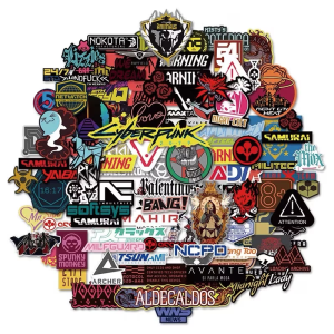 106 PCS Cyberpunk 2077 Stickers