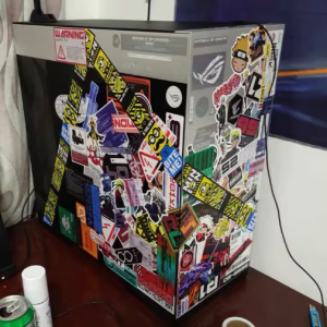 53 PCS Cyberpunk Style Stickers for Luggage Ipaid Laptop